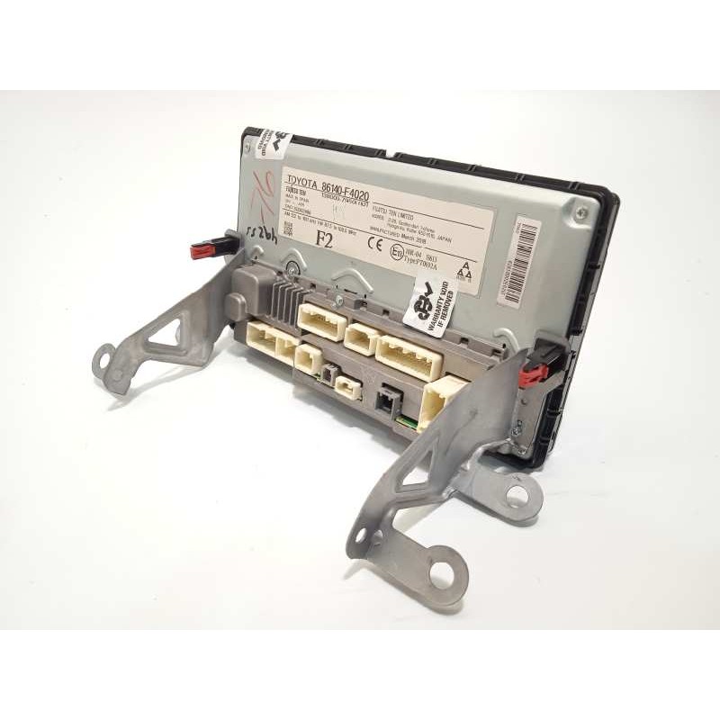 Recambio de pantalla multifuncion para toyota c-hr hybrid dynamic plus referencia OEM IAM 86140F4020  