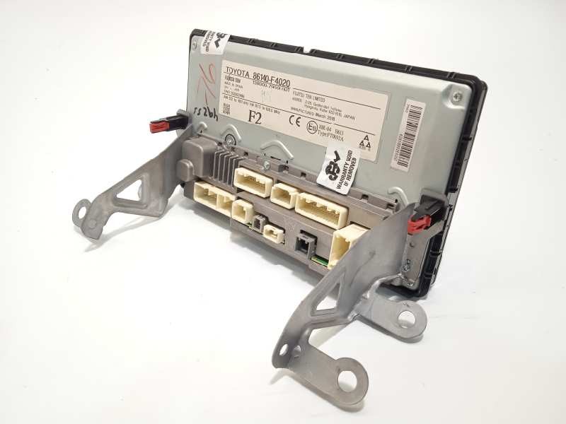 Recambio de pantalla multifuncion para toyota c-hr hybrid dynamic plus referencia OEM IAM 86140F4020  