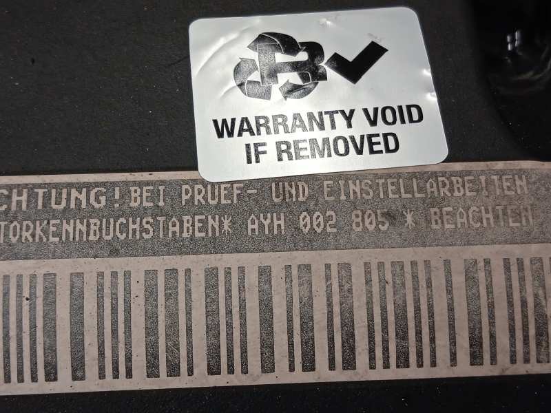 Recambio de motor completo para volkswagen touareg (7la) tdi v10 referencia OEM IAM AYH  