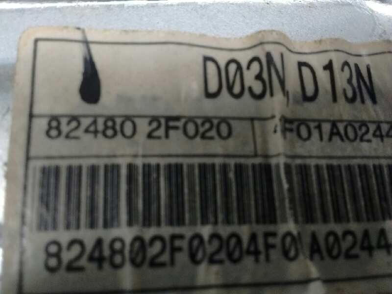 Recambio de elevalunas delantero derecho para kia cerato 2.0 lx crdi berlina (4-ptas.) referencia OEM IAM 824802F020  