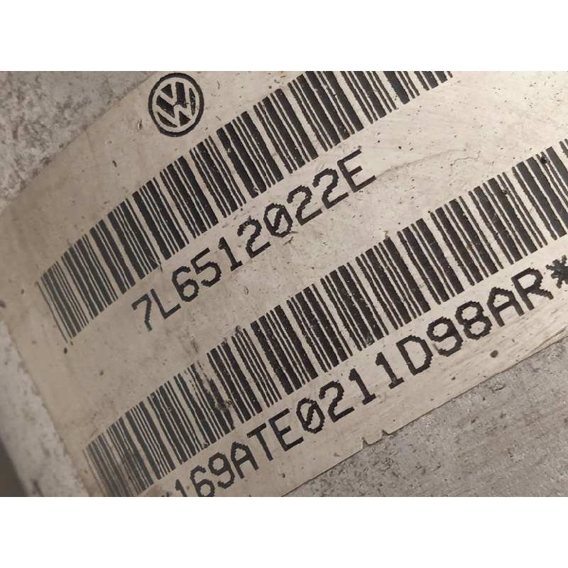 Recambio de amortiguador trasero derecho para volkswagen touareg (7la) tdi v10 referencia OEM IAM 7L6512022E  