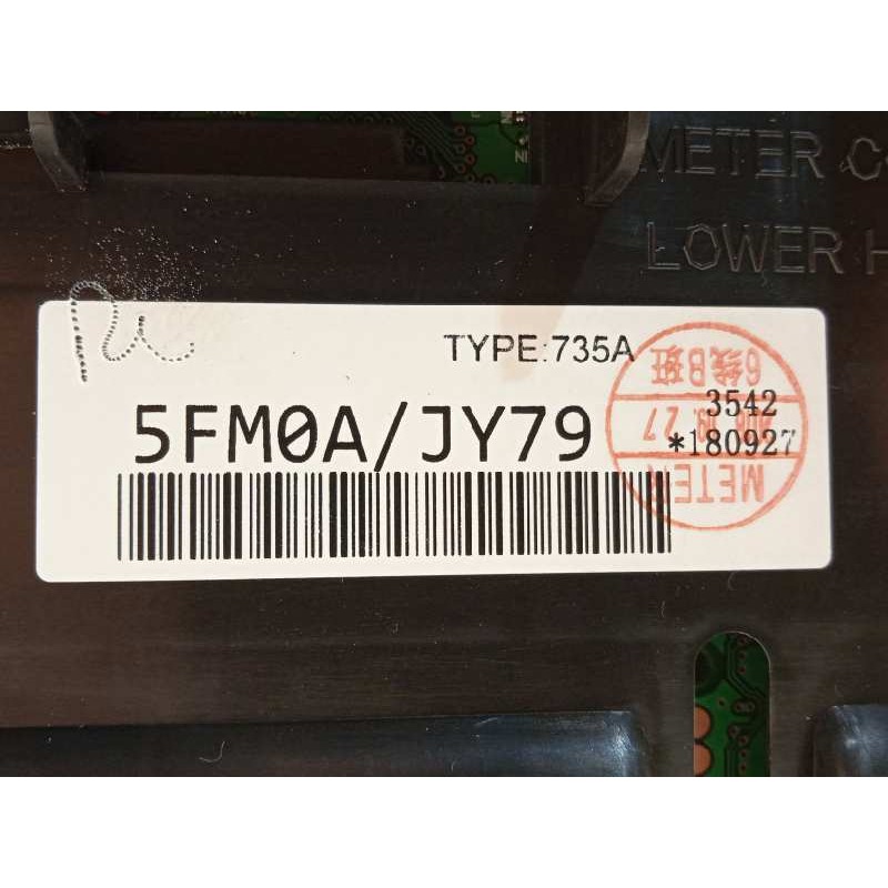 Recambio de cuadro instrumentos para nissan micra v (k14) 1.0 12v cat referencia OEM IAM 5FM0A  248105FM0A