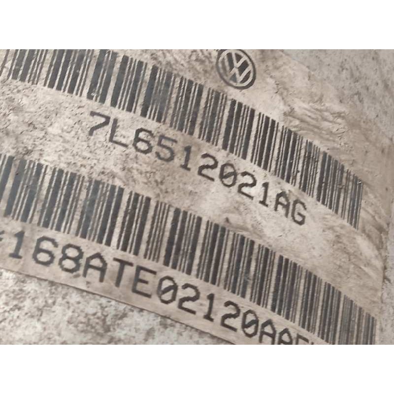 Recambio de amortiguador trasero izquierdo para volkswagen touareg (7la) tdi v10 referencia OEM IAM 7L6512021AG  