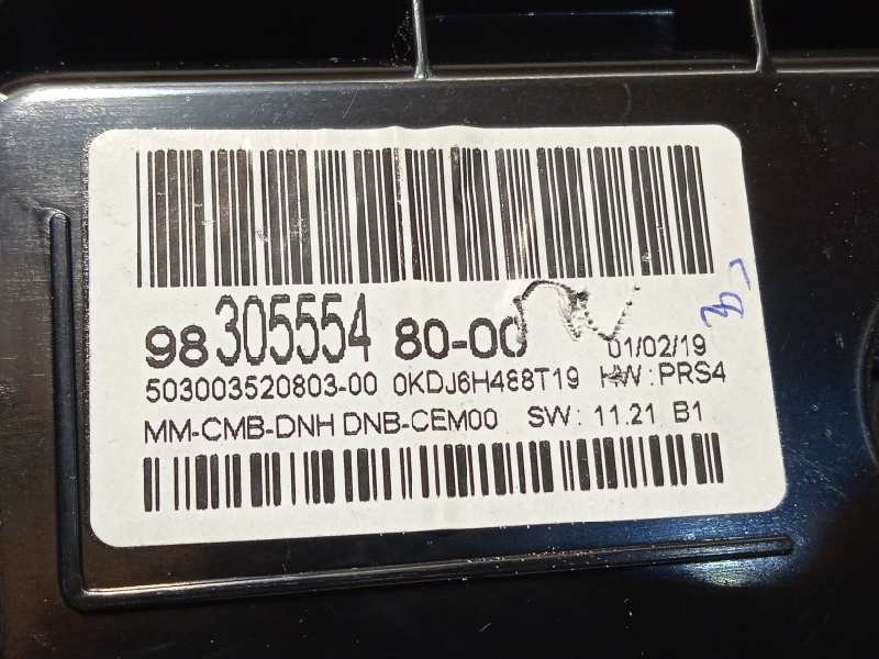 Recambio de cuadro instrumentos para peugeot 3008 active referencia OEM IAM 9830555480  