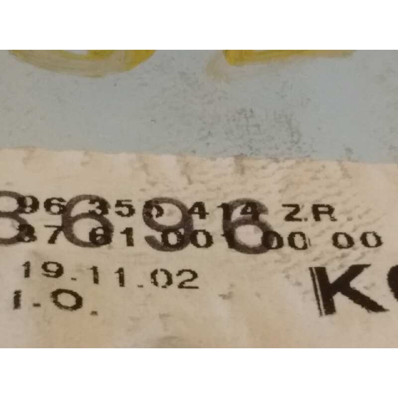 Recambio de bandeja trasera para peugeot 607 (s1) pack referencia OEM IAM 96355414ZR  