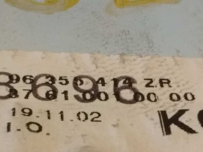 Recambio de bandeja trasera para peugeot 607 (s1) pack referencia OEM IAM 96355414ZR  