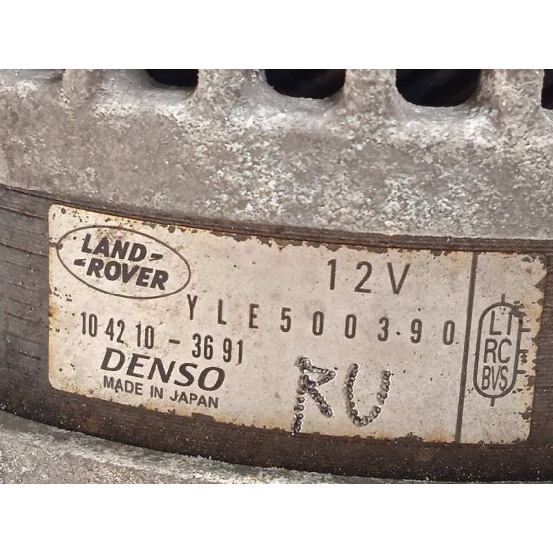 Recambio de alternador para land rover range rover sport supercharged referencia OEM IAM YLE500390  