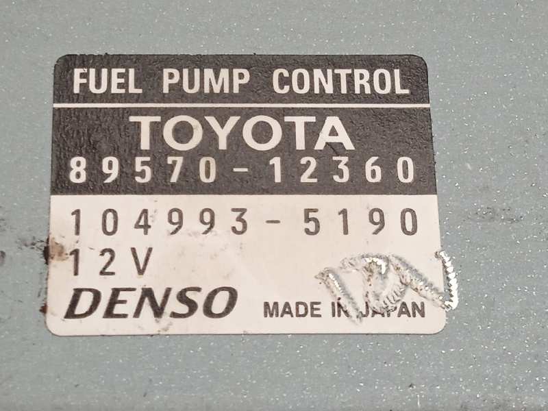 Recambio de modulo electronico para toyota auris 1.2 16v turbo cat referencia OEM IAM 8957012360  1049935190