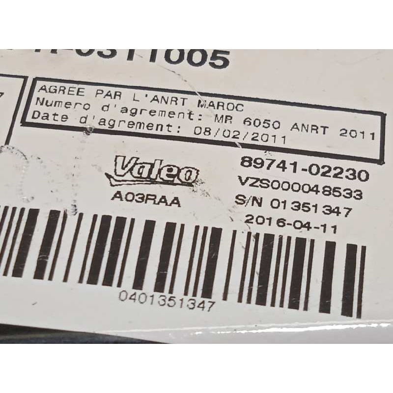 Recambio de modulo electronico para toyota auris 1.2 16v turbo cat referencia OEM IAM 8974102230  