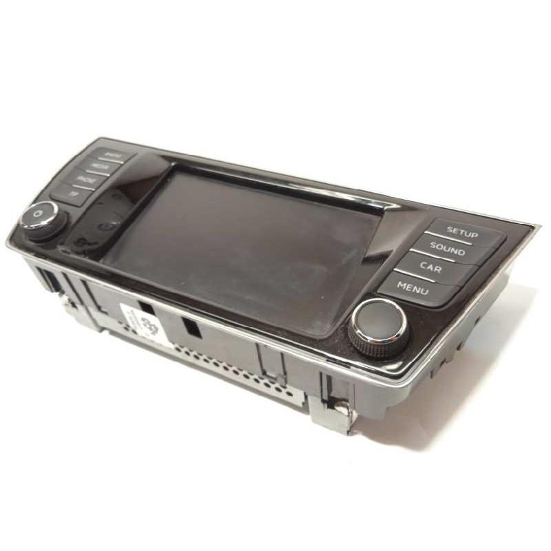 Recambio de pantalla multifuncion para skoda fabia like referencia OEM IAM 6V0919604B  