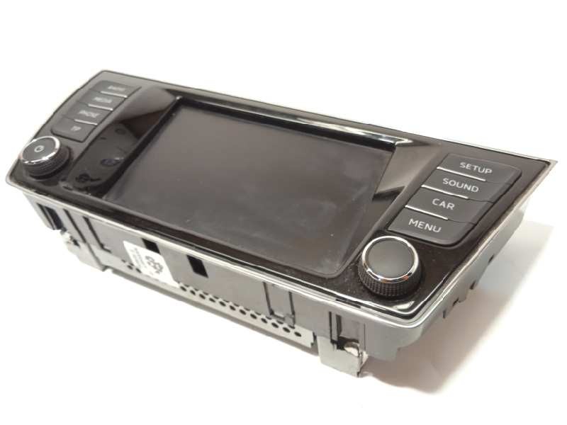 Recambio de pantalla multifuncion para skoda fabia like referencia OEM IAM 6V0919604B  