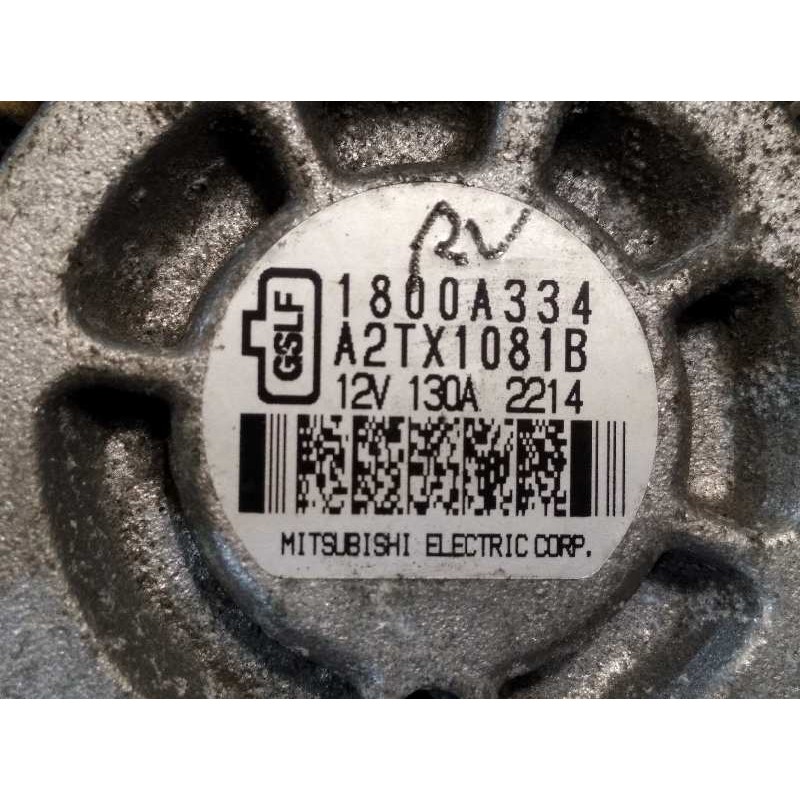 Recambio de alternador para mitsubishi asx (ga0w) 1.8 di-d cat referencia OEM IAM 1800A334  A2TX1081B
