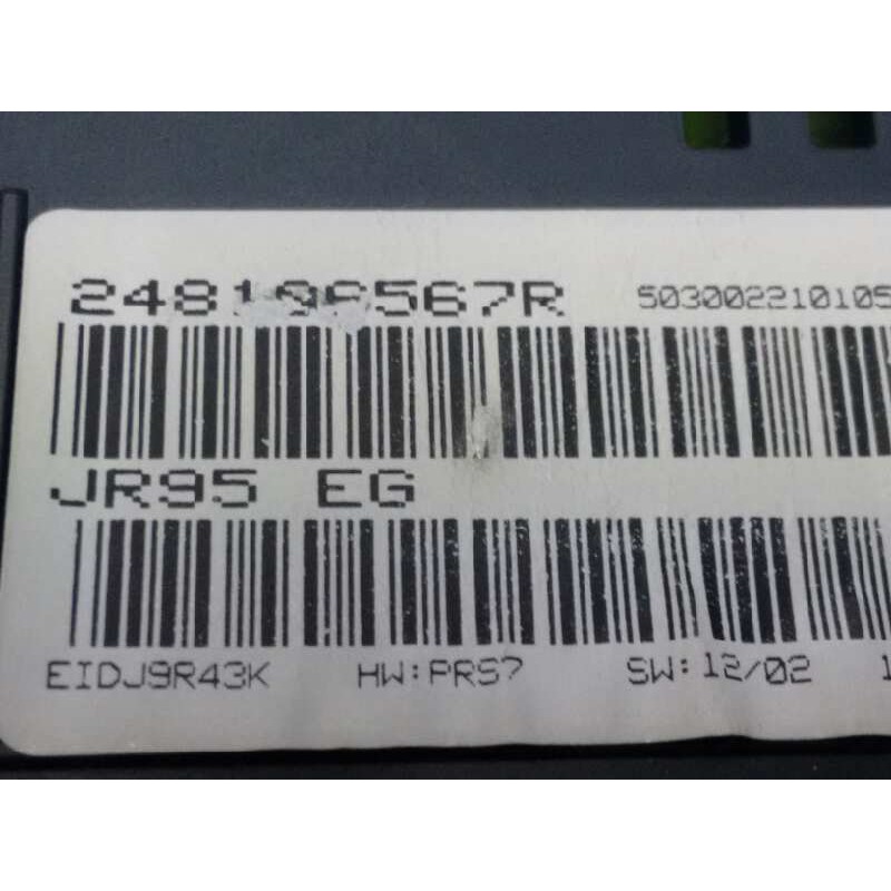 Recambio de cuadro instrumentos para renault scenic iii authentique referencia OEM IAM 248106567R  EIDJ9R43K