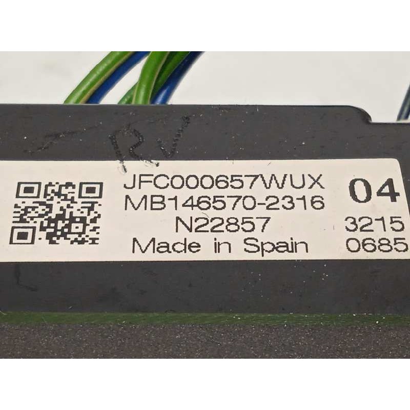 Recambio de mando climatizador para land rover range rover sport supercharged referencia OEM IAM JFC000657WUX  MB1465702316