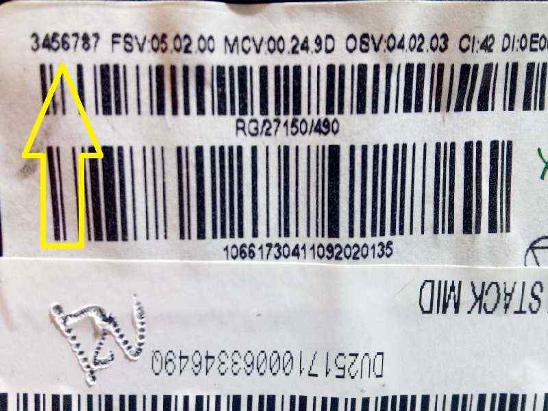 Recambio de mando multifuncion para mini mini (r56) one d referencia OEM IAM 3456787  64113456787