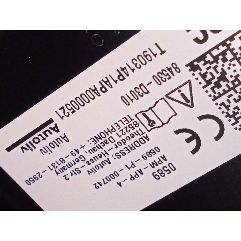 Recambio de kit airbag para hyundai tucson referencia OEM IAM 84710D7AA0TRY 84530D3010 56900D7000TRY