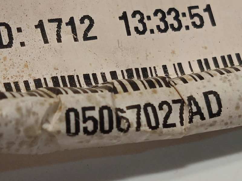 Recambio de retrovisor izquierdo para chrysler pt cruiser (pt) 1.6 touring referencia OEM IAM 05067027AD  