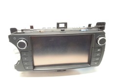 Recambio de pantalla multifuncion para toyota yaris hsd active referencia OEM IAM 861400D220   2