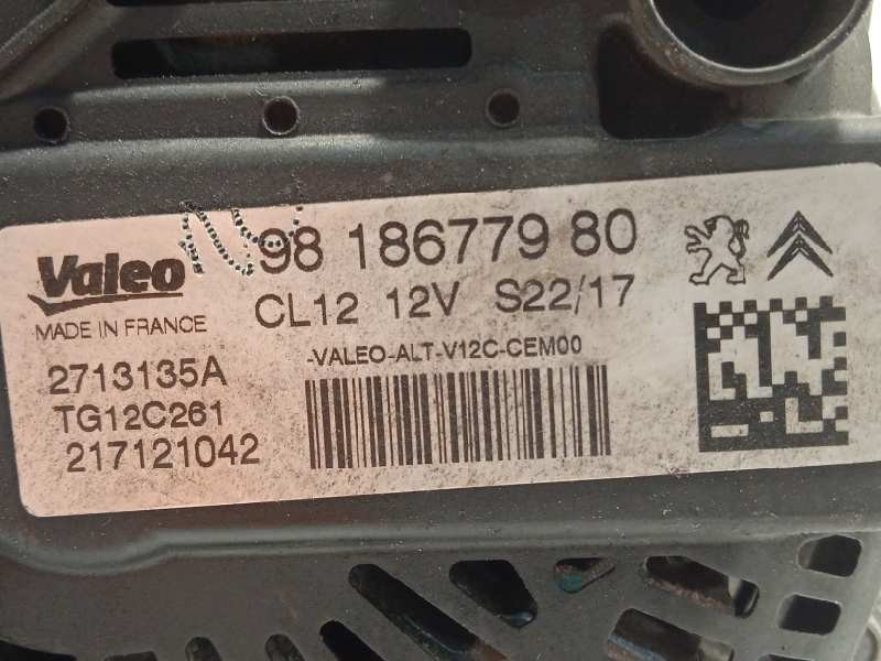 Recambio de alternador para peugeot 208 style referencia OEM IAM 9818677980  TG12C261