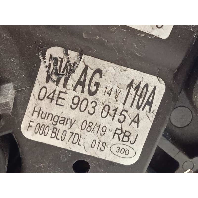 Recambio de alternador para seat ateca (kh7) style referencia OEM IAM 04E903015A  F000BL07DL
