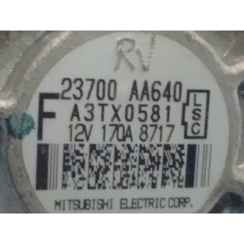Recambio de alternador para subaru forester s12 xs limited referencia OEM IAM 23700AA640  A3TX0581