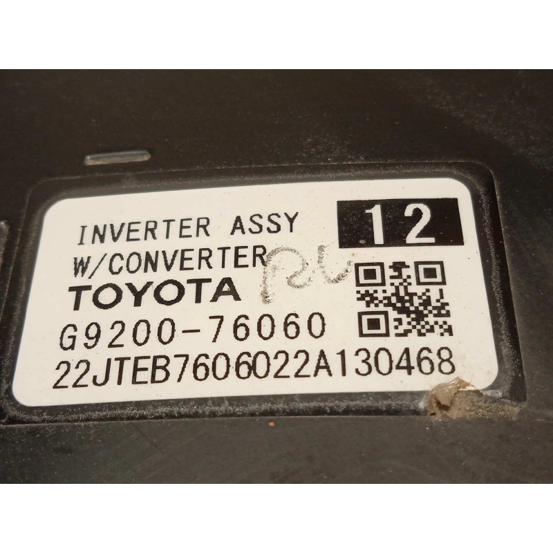 Recambio de convertidor potencia para toyota corolla (e21) referencia OEM IAM G920076060  G920079045
