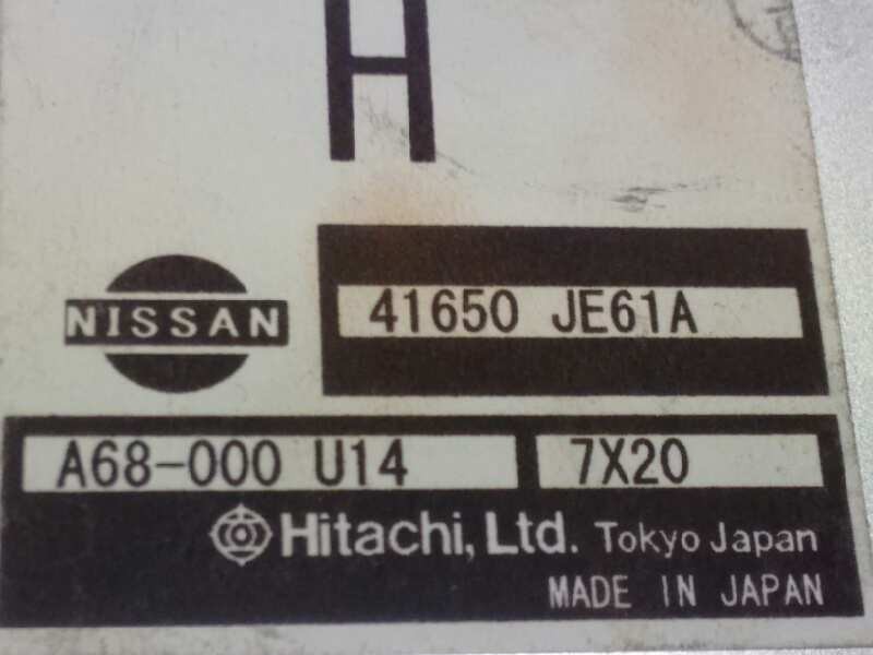 Recambio de centralita asr para nissan qashqai (j10) acenta 4x4 referencia OEM IAM 41650JE61A  