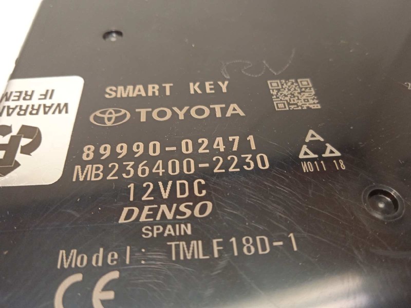 Recambio de modulo electronico para toyota corolla (e21) referencia OEM IAM 8999002471  MB2364002230