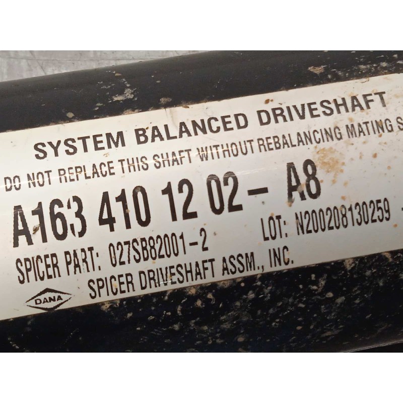 Recambio de transmision central para mercedes-benz clase m (w163) 400 cdi (163.128) referencia OEM IAM A1634101202  