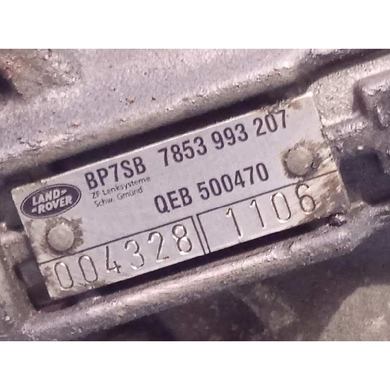 Recambio de cremallera direccion para land rover range rover (lm) 3.6 td v8 referencia OEM IAM QEB500470  7H423K748EA