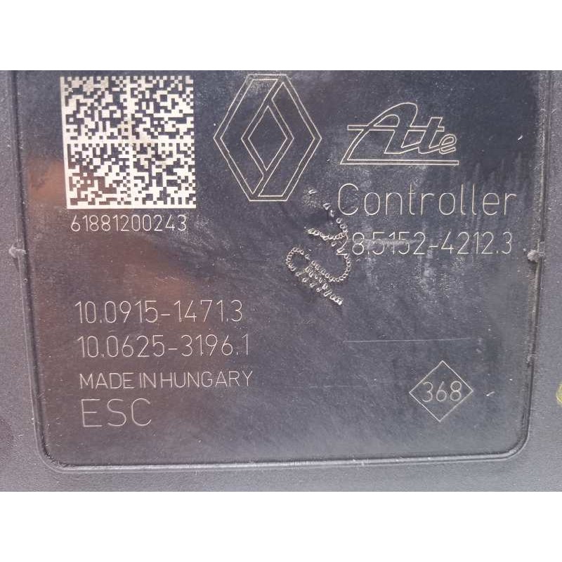 Recambio de abs para dacia lodgy laureate referencia OEM IAM 476600078R 28515242123 10022006554