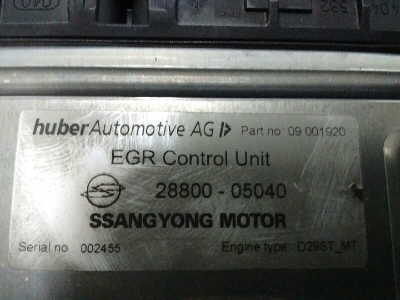 Recambio de centralita motor uce para ssangyong rexton rx 290 plus referencia OEM IAM 2880005040  