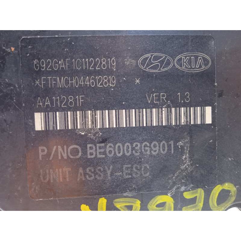 Recambio de abs para kia rio concept referencia OEM IAM 589201W500 BE6003G901 BH6013G900