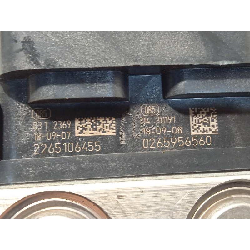Recambio de abs para dacia sandero stepway referencia OEM IAM 476603249R 0265956560 269707