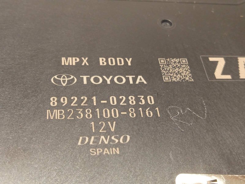 Recambio de modulo electronico para toyota corolla (e21) referencia OEM IAM 8922102830  8273002P80