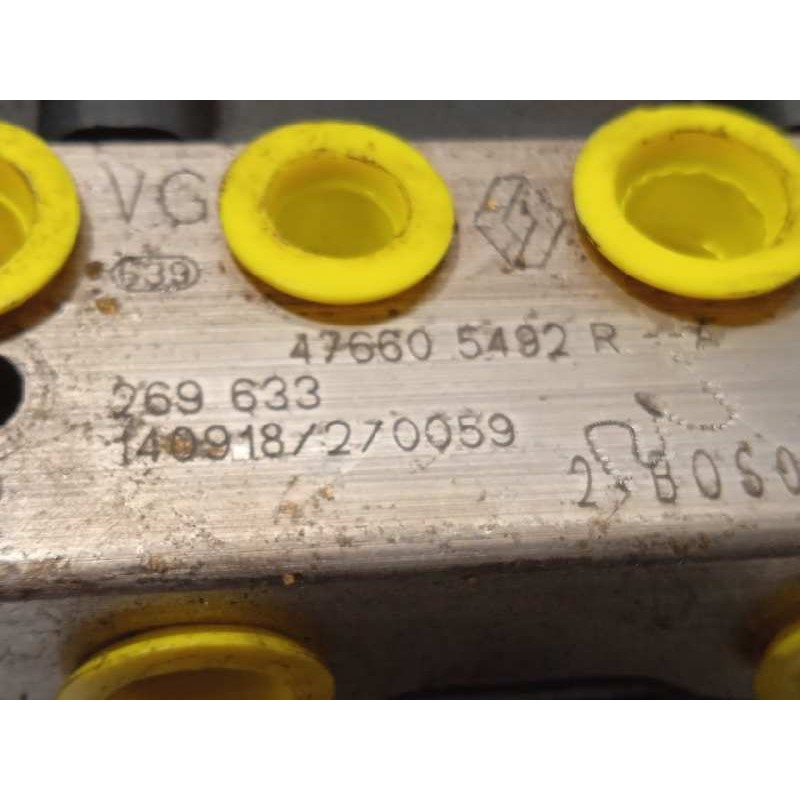 Recambio de abs para dacia sandero stepway referencia OEM IAM 476605492R 0265956285 269633