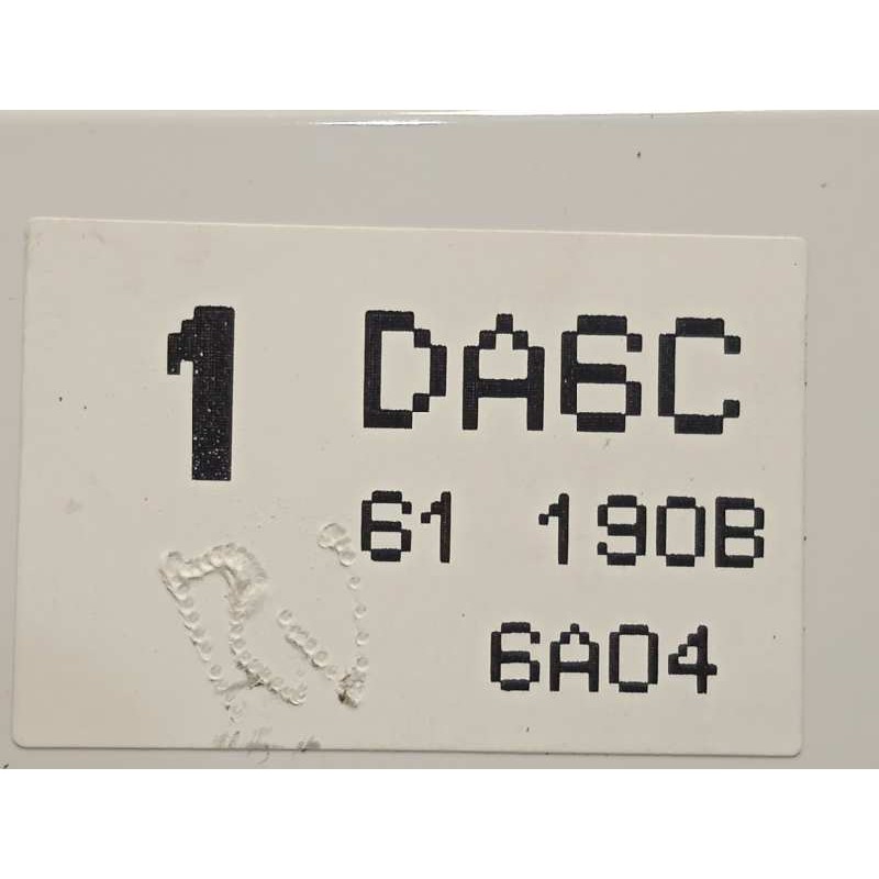 Recambio de mando climatizador para mazda 2 lim. () 1.5 diesel cat referencia OEM IAM DA6C  DA6C61190B