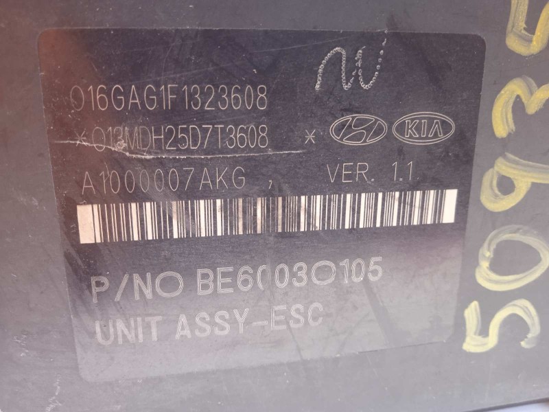Recambio de abs para hyundai ix35 classic 2wd referencia OEM IAM 589202Y620 BE6003O05 80BH60130101