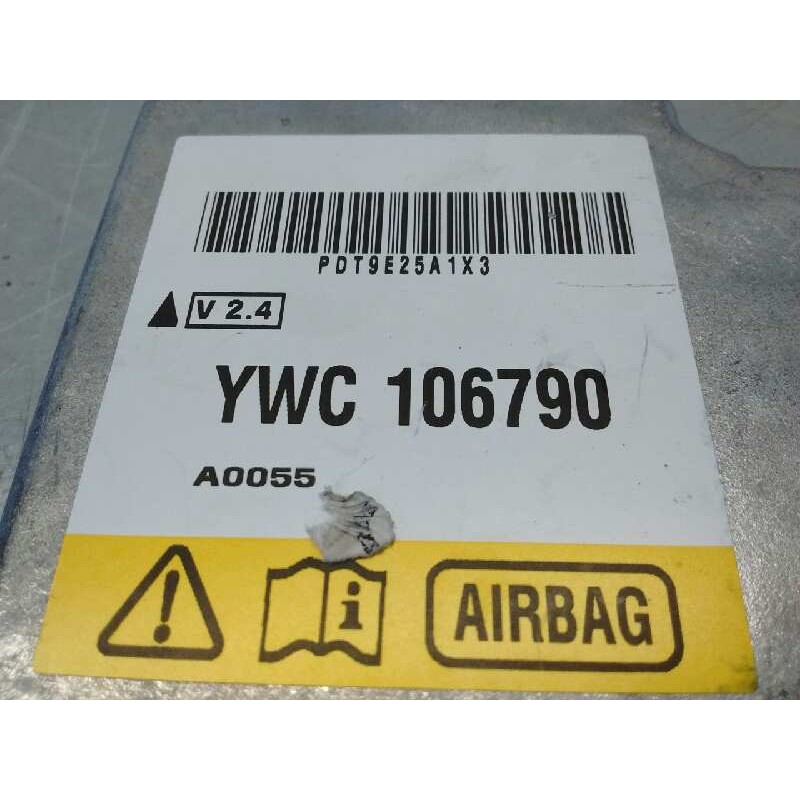 Recambio de centralita airbag para mg serie 75 (rj) 1.8 comfort referencia OEM IAM PDT9E25A1X3  