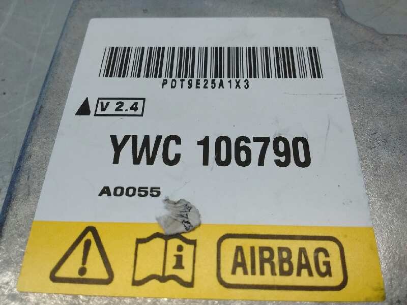 Recambio de centralita airbag para mg serie 75 (rj) 1.8 comfort referencia OEM IAM PDT9E25A1X3  