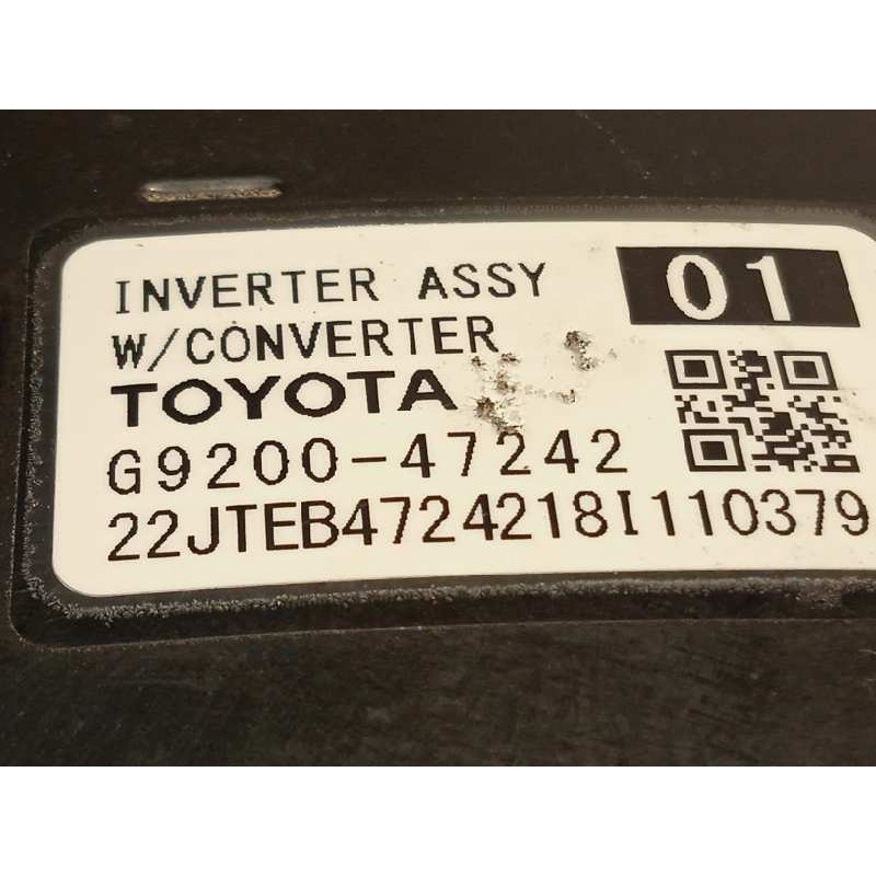 Recambio de convertidor potencia para toyota c-hr referencia OEM IAM G920047242  G920049116