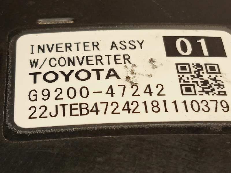 Recambio de convertidor potencia para toyota c-hr referencia OEM IAM G920047242  G920049116
