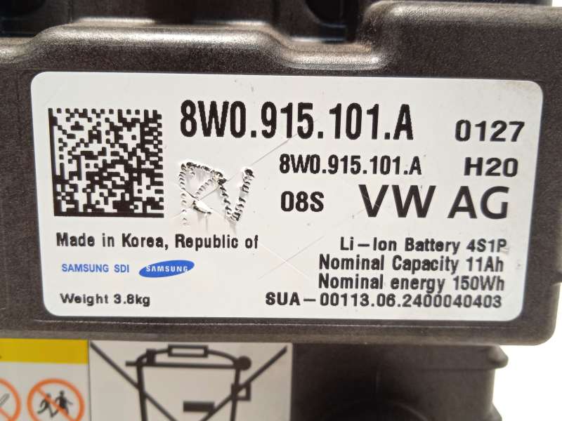 Recambio de bateria electrica menor de 5 kwh (hev) para audi a4 b9 avant (8w5, 8wd) 35 tdi mild hybrid referencia OEM IAM 8W0915 - Gris 4