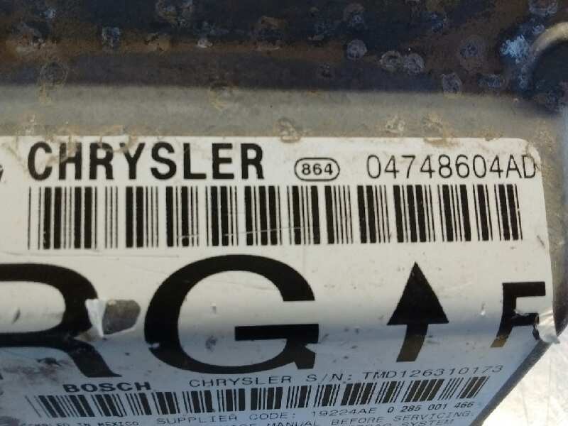 Recambio de centralita airbag para chrysler voyager (rg) 2.5 crd se referencia OEM IAM 04748604AD  