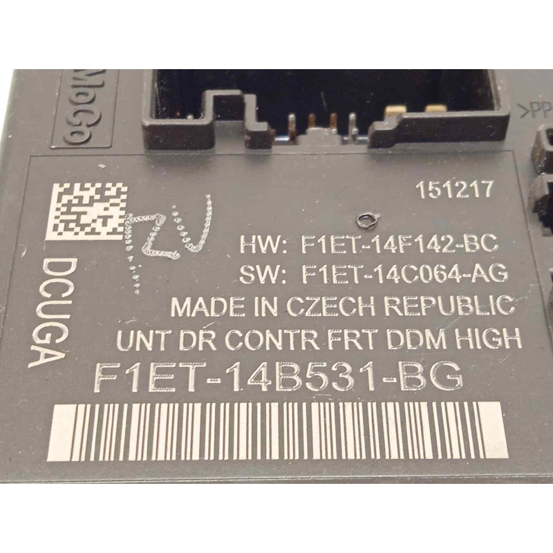 Recambio de modulo confort para ford focus 1.0 ecoboost cat referencia OEM IAM F1ET14B531BG  2095148