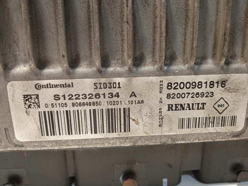 Recambio de centralita motor uce para renault laguna iii authentique referencia OEM IAM 8200981816  S122326134