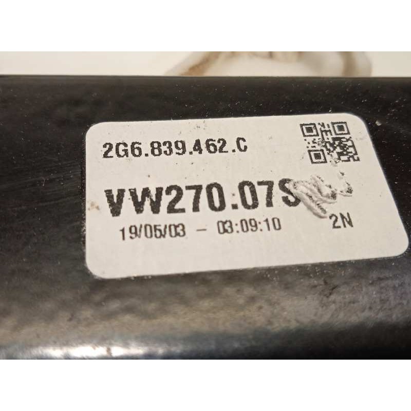 Recambio de elevalunas trasero derecho para volkswagen polo 1.0 referencia OEM IAM 2G6839462C  5Q0959408