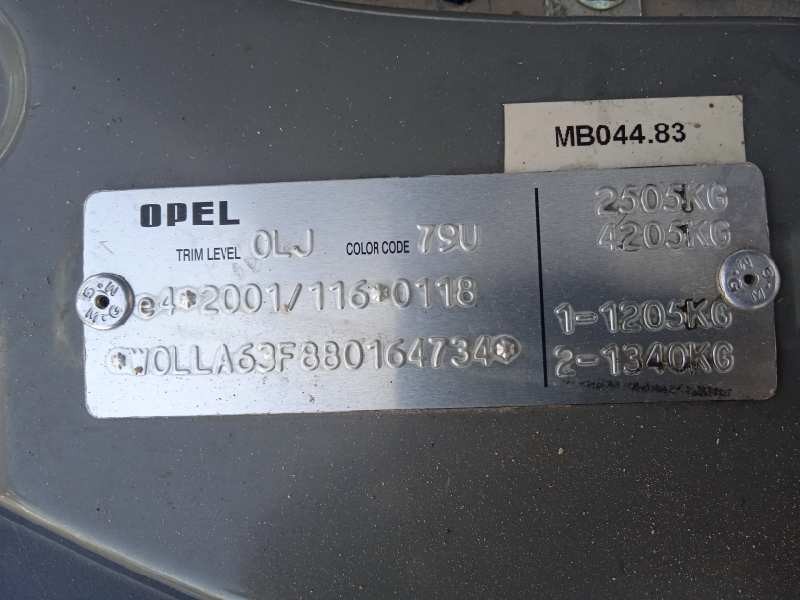 opel antara del año 2007