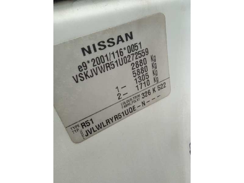 nissan pathfinder (r51) del año 2008