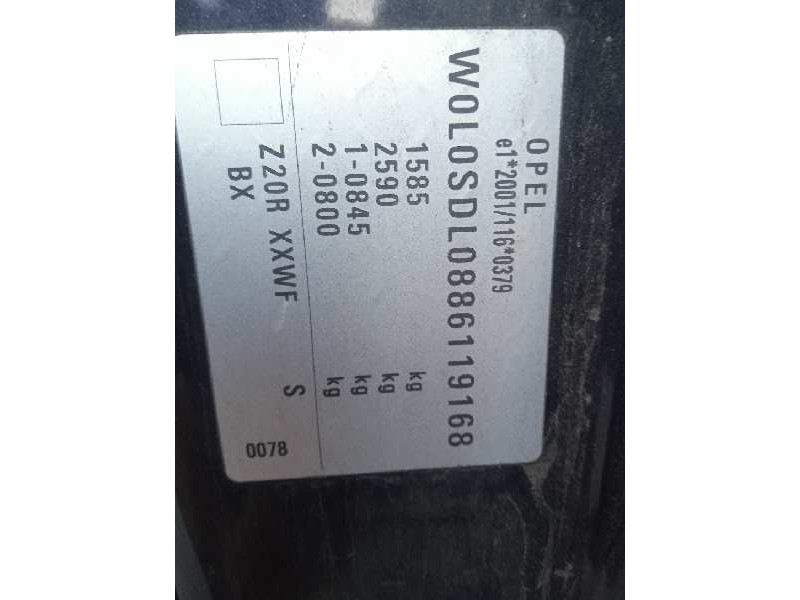 opel corsa d del año 2008